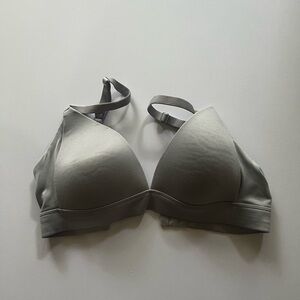 Auden Gray Seamless T-Shirt Bra